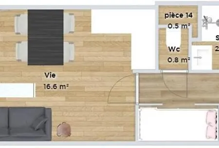 Serac - Location: Pour 4 Personnes Dans Le De La Station Mae-9032 Apartment Val Thorens