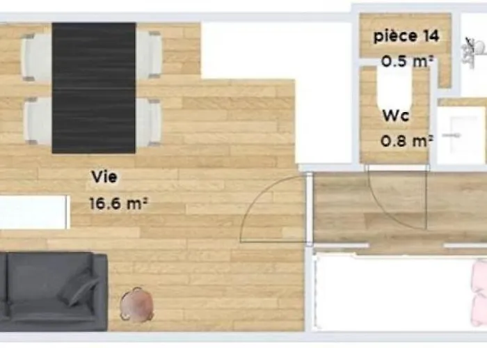 Serac - Location: Pour 4 Personnes Dans Le De La Station Mae-9032 Daire Val Thorens